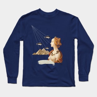 Piero di Cosimo, Portrait of Simonetta Vespucci as Cleopatra Long Sleeve T-Shirt